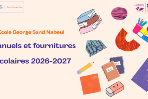 Manuels et fournitures scolaires 2026-2027